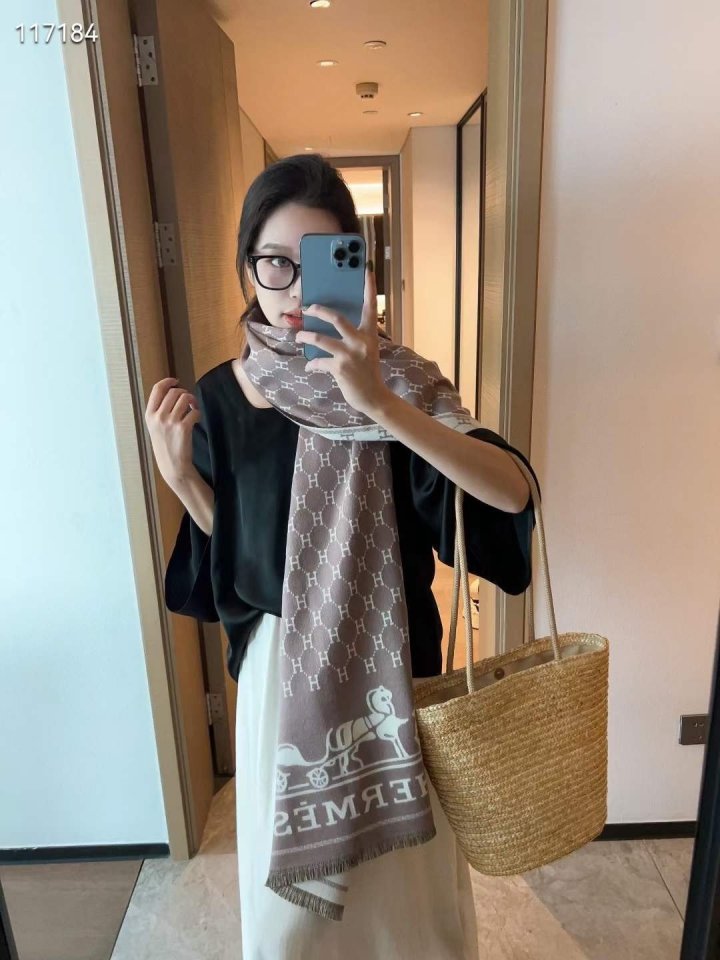 HERMES 에르메스 머플러 4COLOR