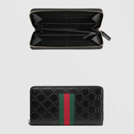 GUCCI 구찌 장지갑 시그니처 웹 408831