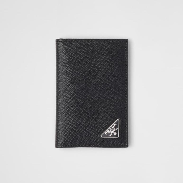  PRADA 프라다 사피아노 가죽 카드 홀더 2MC101
