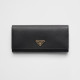 PRADA 프라다 모노크롬 장지갑 1MH132 (금장/은장)
