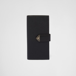 PRADA 프라다 사피아노 및 가죽 장지갑 1MV025