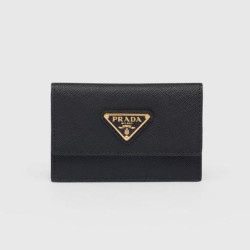 PRADA 프라다 사피아노 가죽 카드 홀더 1MF028 (금장/은장)