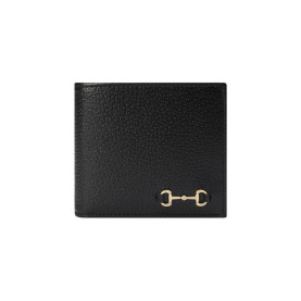 GUCCI 구찌 금장 홀스빗 코인 반지갑 700464
