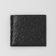 BURBERRY 버버리 송아지 가죽 엠보 반지갑 80092031