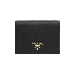 41위 PRADA 프라다 사피아노 트라이앵글 로고 반지갑 1MV021