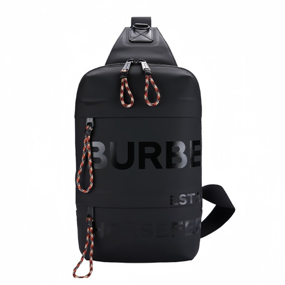 BURBERRY 버버리 프린트 캔버스 백팩 80365541