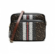 BURBERRY 버버리 TB 캔버스 미디엄 크로스백 80193761