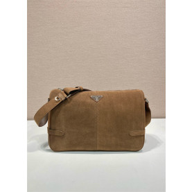 PRADA 프라다 스웨이드 가죽 숄더백 2VH187