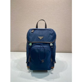 PRADA 프라다 리나일론 가죽 백팩 2VZ135A