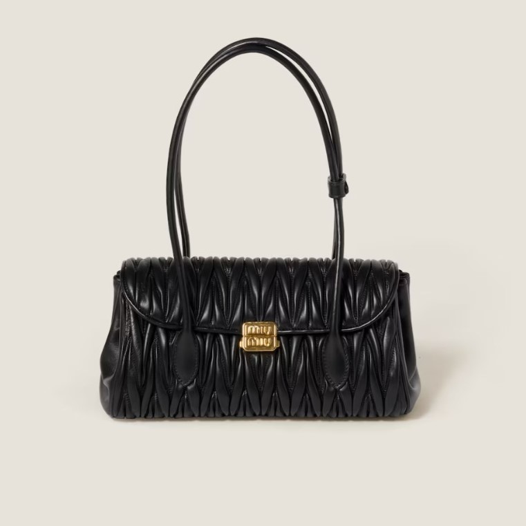 MIUMIU 미우미우 마테라쎄 나파 가죽 숄더백 5BD265 3COLOR