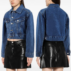MAISON MARGIELA 메종마르지엘라 크롭 데님 자켓 2COLOR