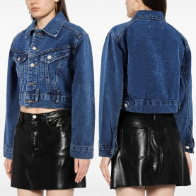 MAISON MARGIELA 메종마르지엘라 크롭 데님 자켓 2COLOR