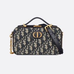 DIOR 디올 30 몽테인 이스트 웨스트 탑 핸들 박스백 S2378