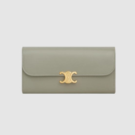 CELINE 셀린느 라지 트리옹프 지갑 10E313