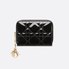 DIOR 디올 레이디 디올 보야저 스몰 동전 지갑 S0985 9COLOR