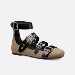 DIOR 디올 여성용 샌들 Punk 발레 플랫 KDB96