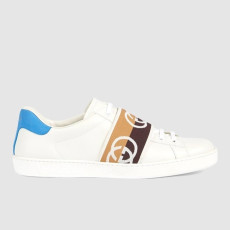 GUCCI 구찌 여성용 스니커즈 인터로킹 G 에이스 스니커즈 650989