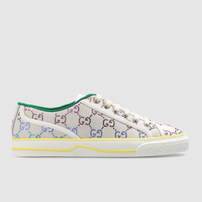 GUCCI 구찌 여성용 스니커즈 테니스 1977 스니커즈 732211