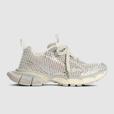 BALENCIAGA 발렌시아가 여성용 스니커즈 3xl 피쉬넷 스니커즈 788818