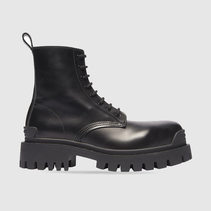 BALENCIAGA 발렌시아가 여성용 부츠 트랙터 콤뱃 부츠 590974