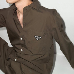 PRADA 프라다 포켓플레이트 셔츠 4COLOR