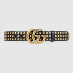 GUCCI 구찌 더블지버클 스터드벨트 409402 (38mm) 2COLOR