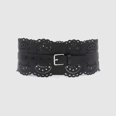 LOEWE 로에베 아나그램 컷아웃 벨트 (70mm)