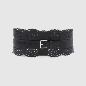 LOEWE 로에베 아나그램 컷아웃 벨트 (70mm)