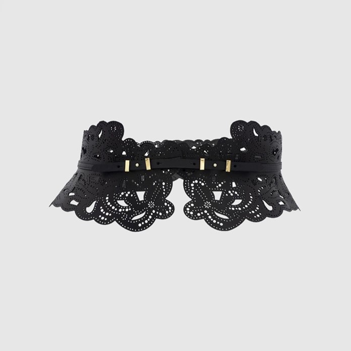 LOEWE 로에베 아나그램 컷아웃 벨트 (130mm)