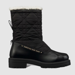DIOR 디올 여성용 부츠 프로즌 디 방한 앵클 부츠 KCI95