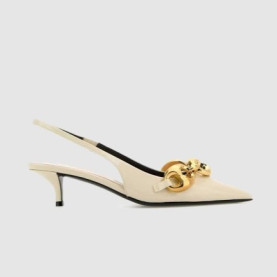 GUCCI 구찌 여성용 샌들 마리나 체인이 슬링백 펌프스 794372