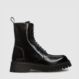 GUCCI 구찌 여성용 부츠 웹 밴드 부츠 ‎794173