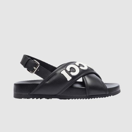 GUCCI 구찌 여성용 샌들 로고 샌들 742024