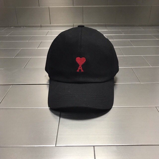 AMI 아미 하트자수 볼캡 2COLOR