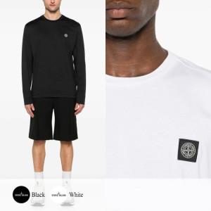 STONE ISLAND 스톤아일랜드 슬리브 긴팔 티셔츠