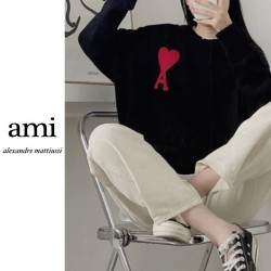 AMI 아미 하트 심플 니트 2COLOR