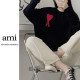AMI 아미 하트 심플 니트 2COLOR