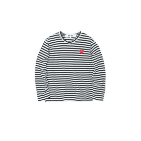 COMME DES GARCONS 꼼데가르송 하트 단가라 긴팔 3COLOR