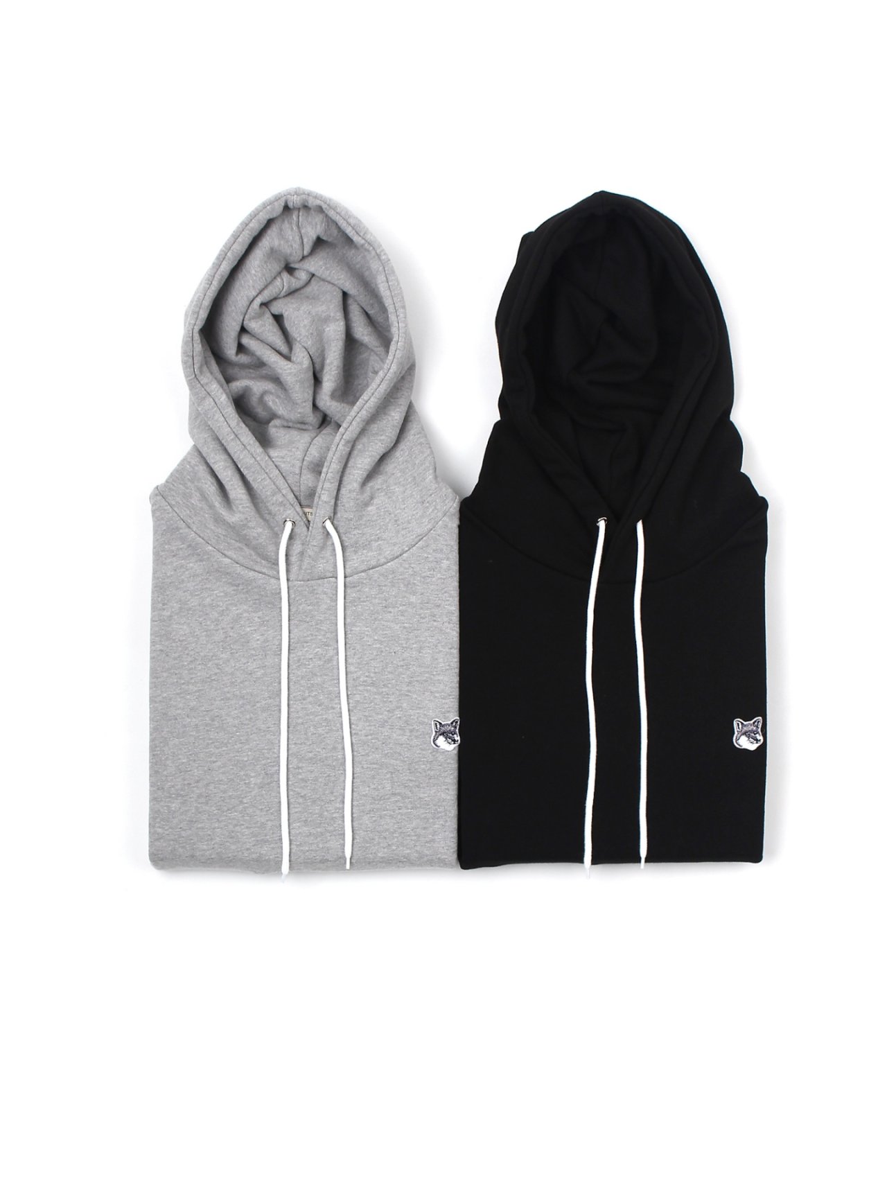 MAISON KITSUNE 메종키츠네 블랙 헤드 후드