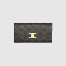 CELINE 셀린느 라지 트리옹프 지갑 10E312