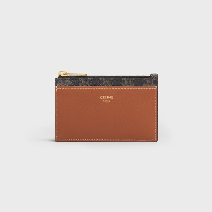 CELINE 셀린느 지퍼 카드 지갑 10F992