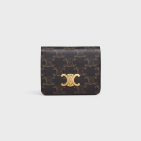 CELINE 셀린느 트리옹프 컴팩트 지갑 10K622