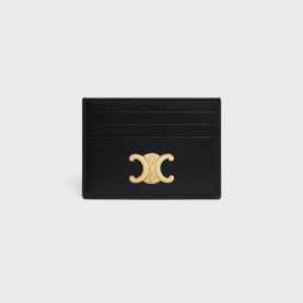 CELINE 셀린느 트리옹프 카드 지갑 샤이니 카프스킨 10L833 4COLOR