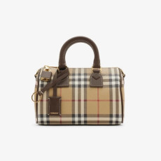 BURBERRY 버버리 미니 체크 볼링백 80975981