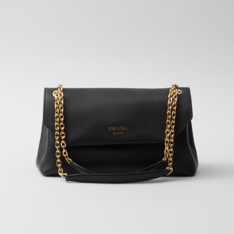 PRADA 프라다 미디엄 레더 숄더백 1BD371 2COLOR