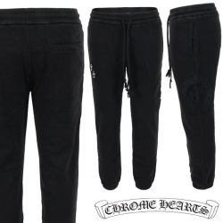 CHROME HEARTS 크롬하츠 스틸 패치 트레이닝 팬츠