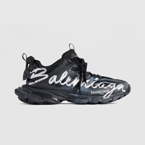 BALENCIAGA 발렌시아가 남성용 트랙 시그니처 스니커즈 542436