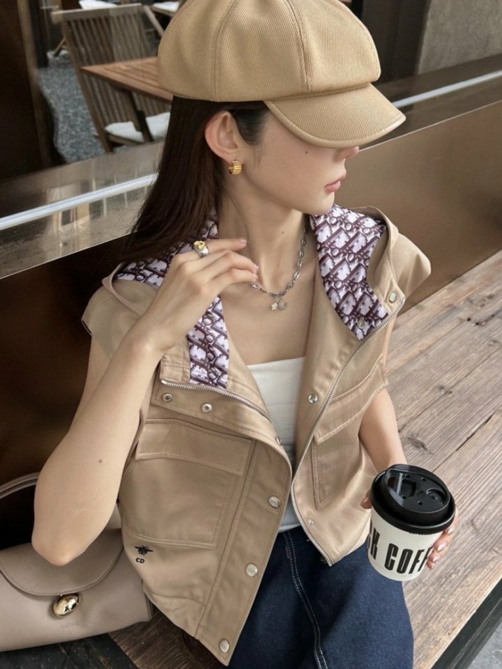 DIOR 디올 후드 조끼 2COLOR