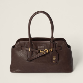 MIUMIU 미우미우 Aventure 나파 레더 핸드백 5BG310 3COLOR