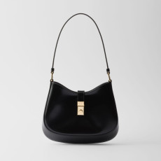 PRADA 프라다 클레오 브러쉬드 가죽 숄더백 1BC169 2COLOR